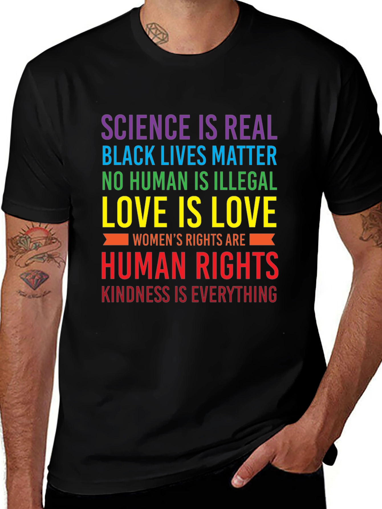 Equality & Justice Graphic Tee