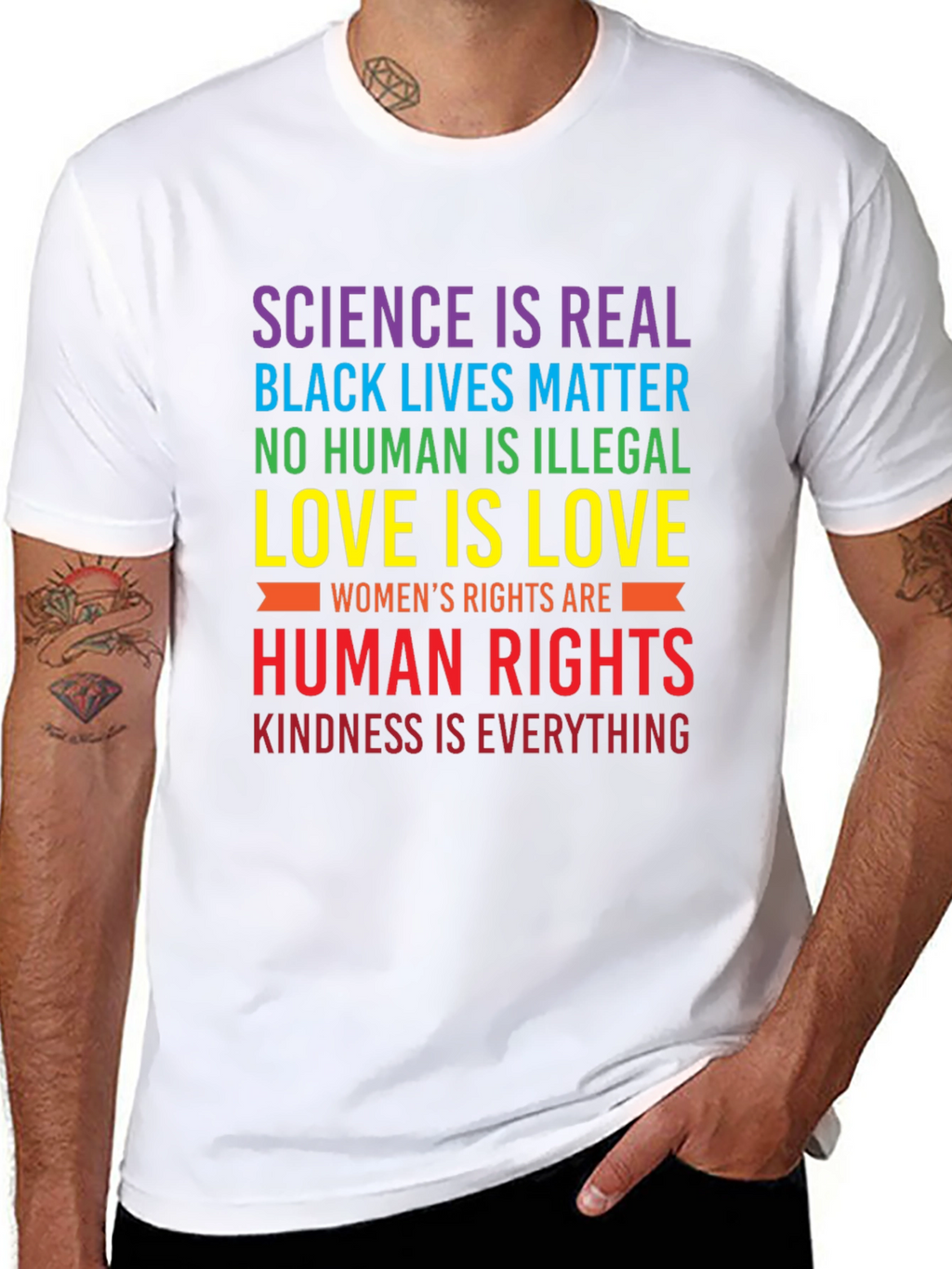 Equality & Justice Graphic Tee