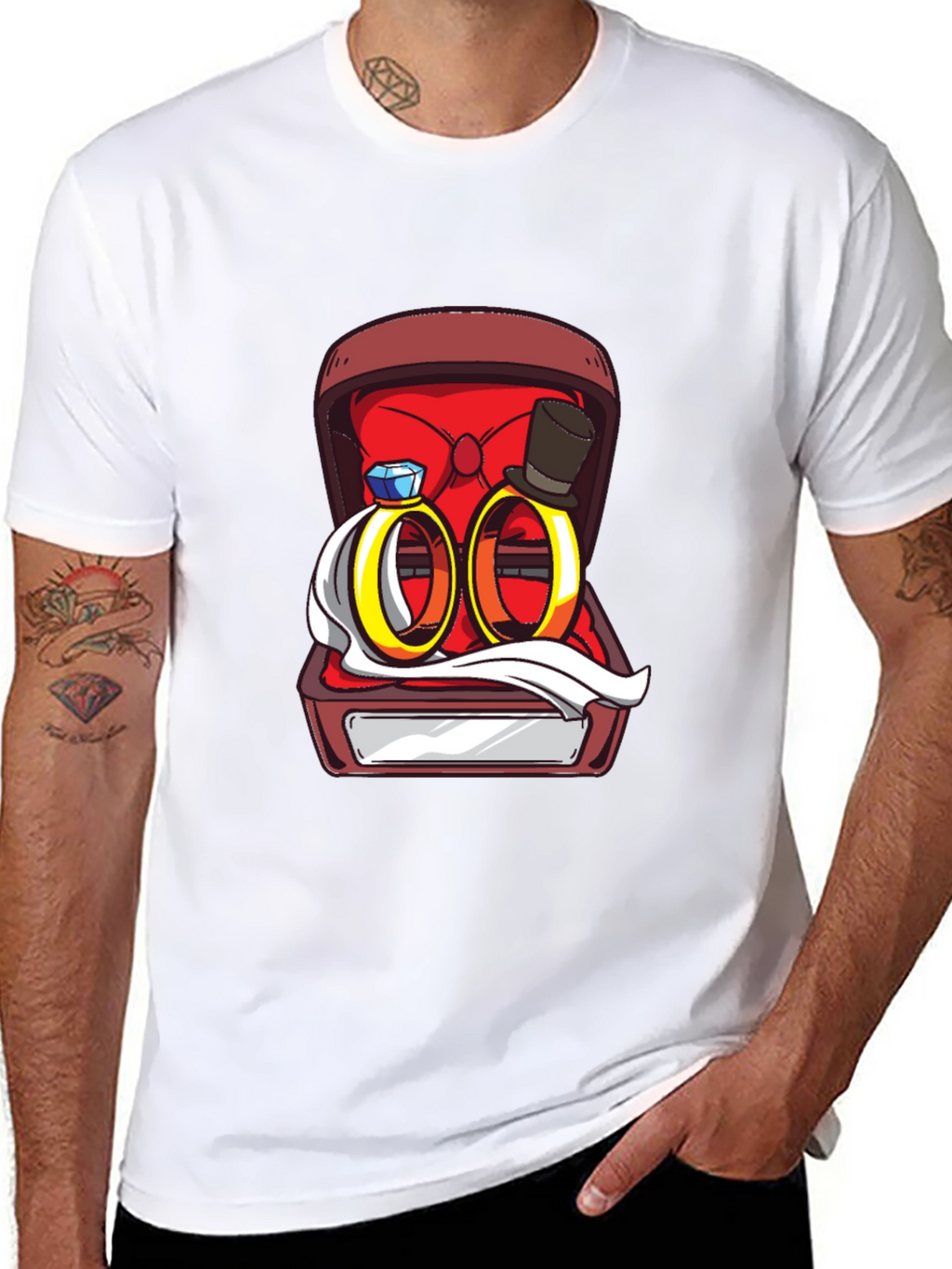 Funny Wedding Rings T-Shirt