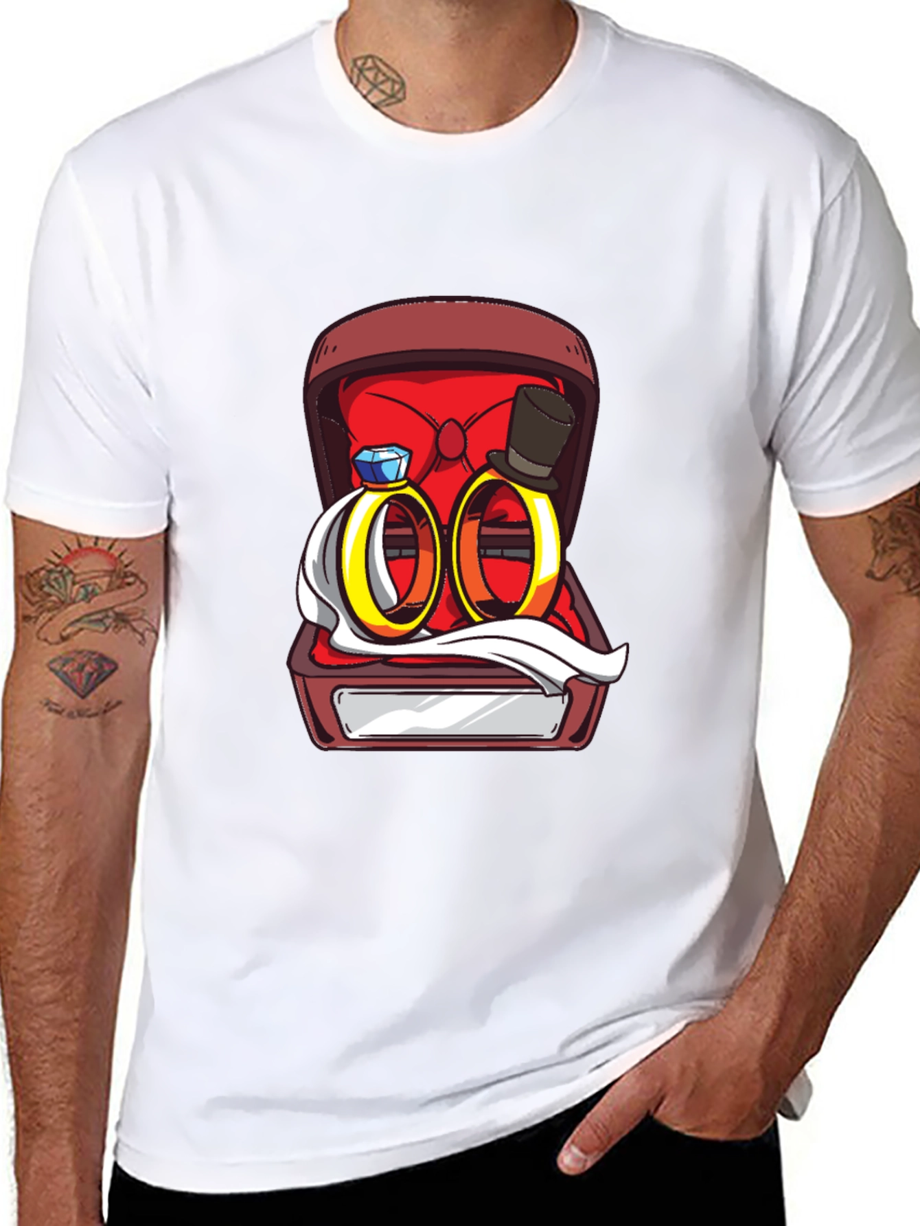 Funny Wedding Rings T-Shirt