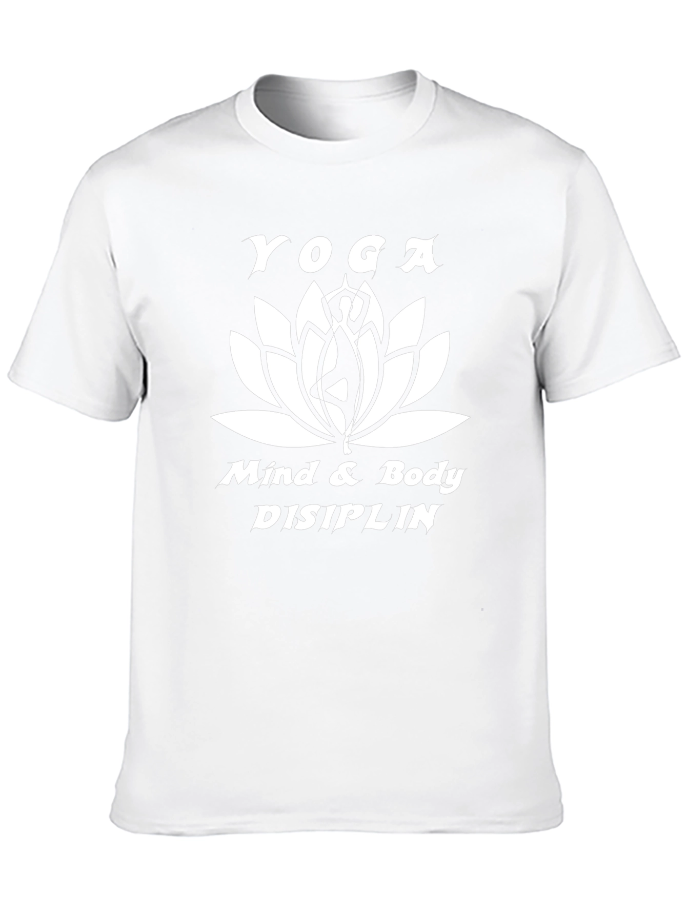 Yoga Mind & Body T-Shirt - Black Cotton Tee