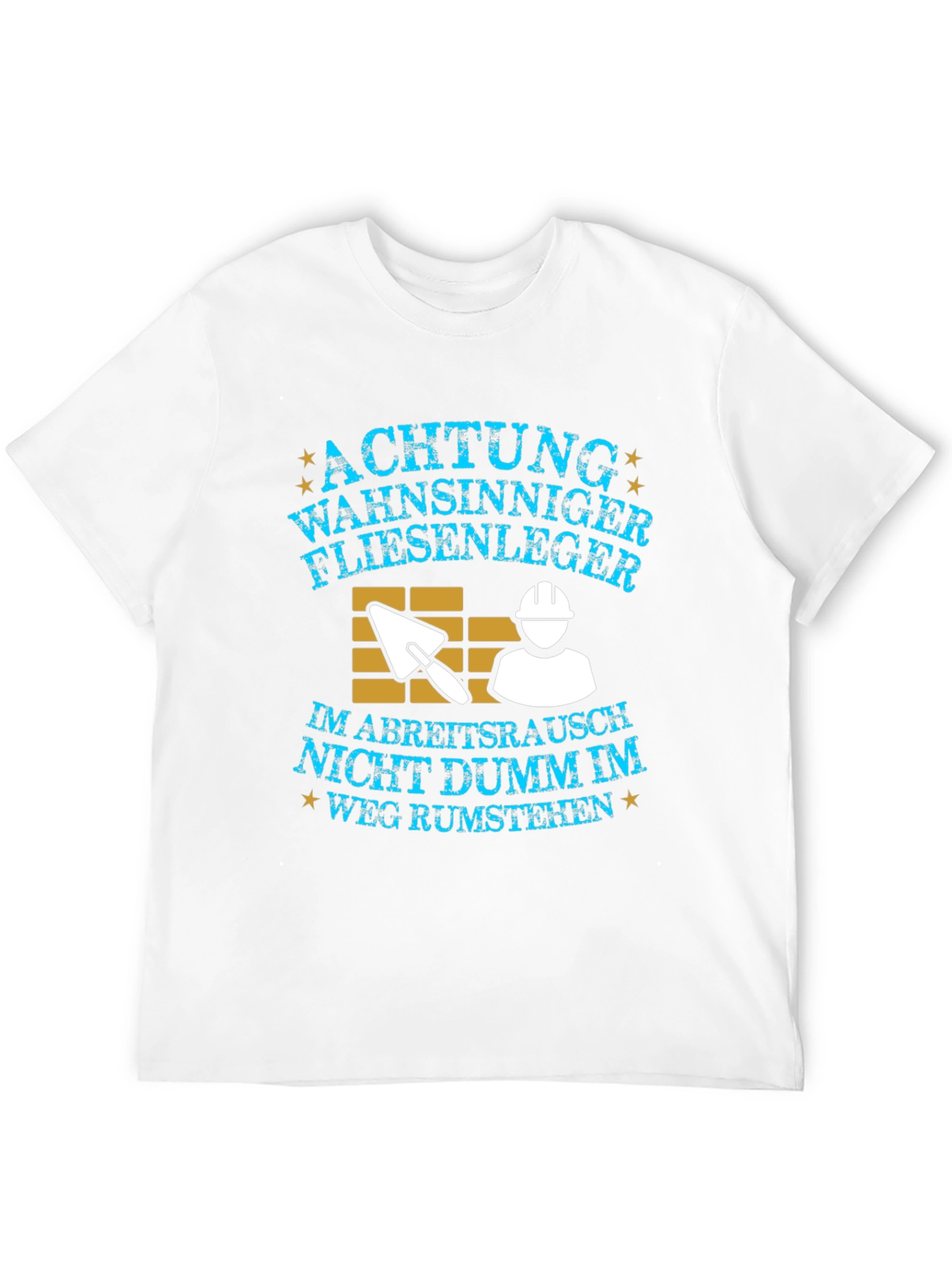 Funny German Tiler/Tile Setter T-Shirt
