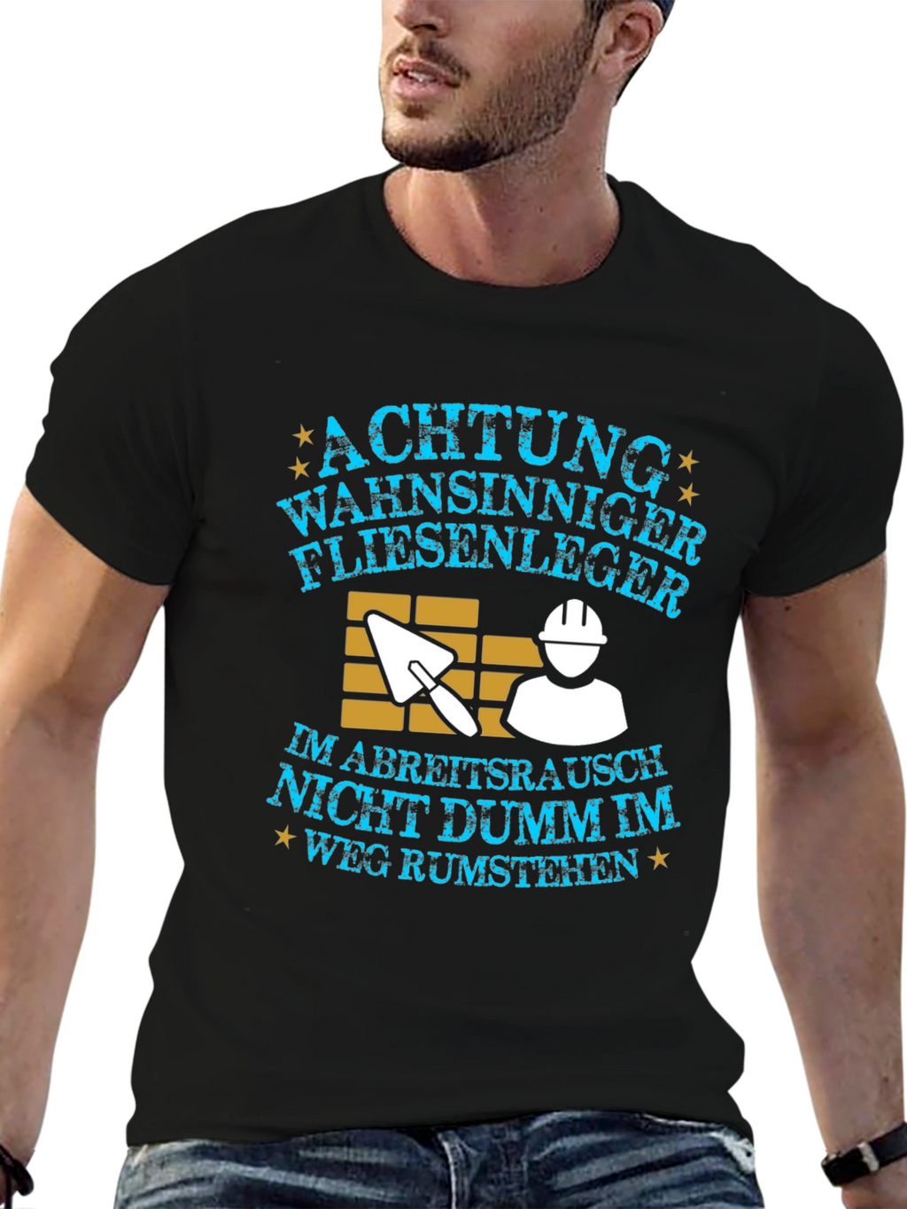 Funny German Tiler/Tile Setter T-Shirt