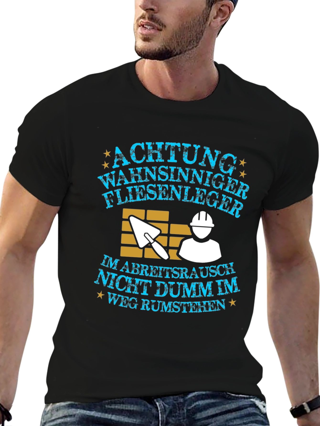 Funny German Tiler/Tile Setter T-Shirt