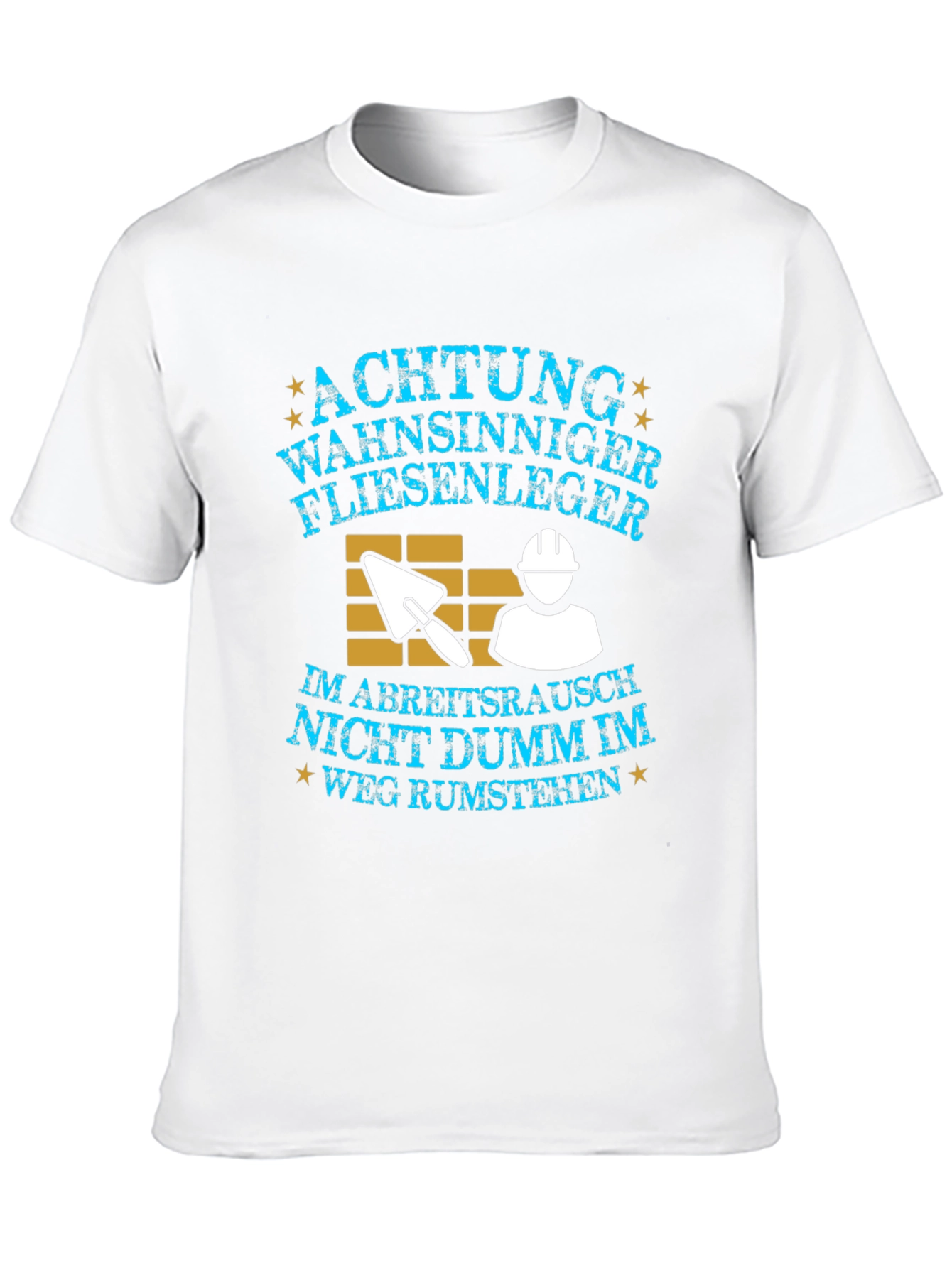 Funny German Tiler/Tile Setter T-Shirt