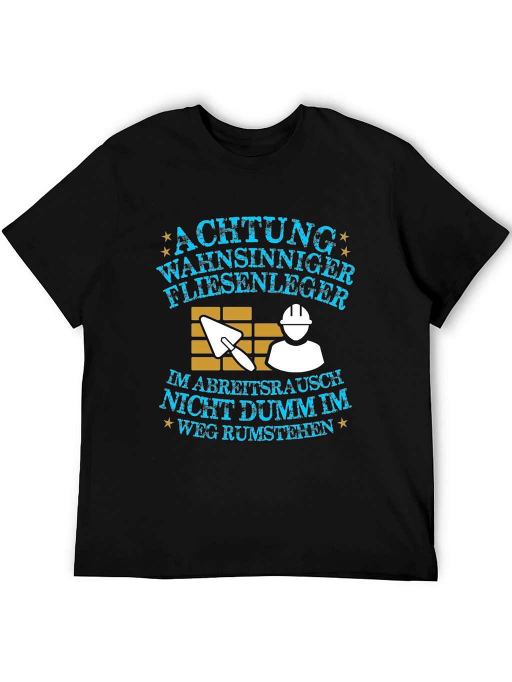 Funny German Tiler/Tile Setter T-Shirt