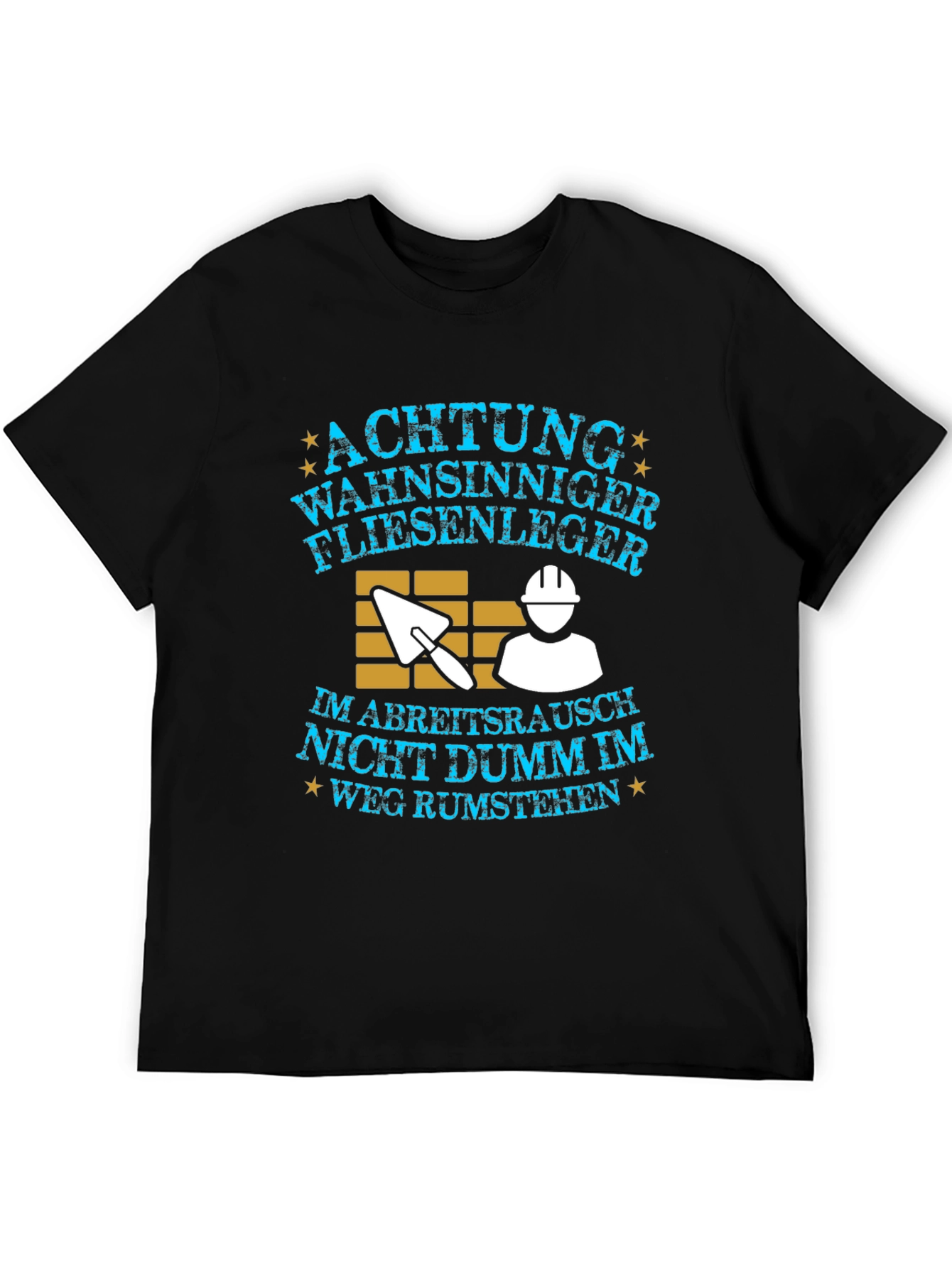 Funny German Tiler/Tile Setter T-Shirt