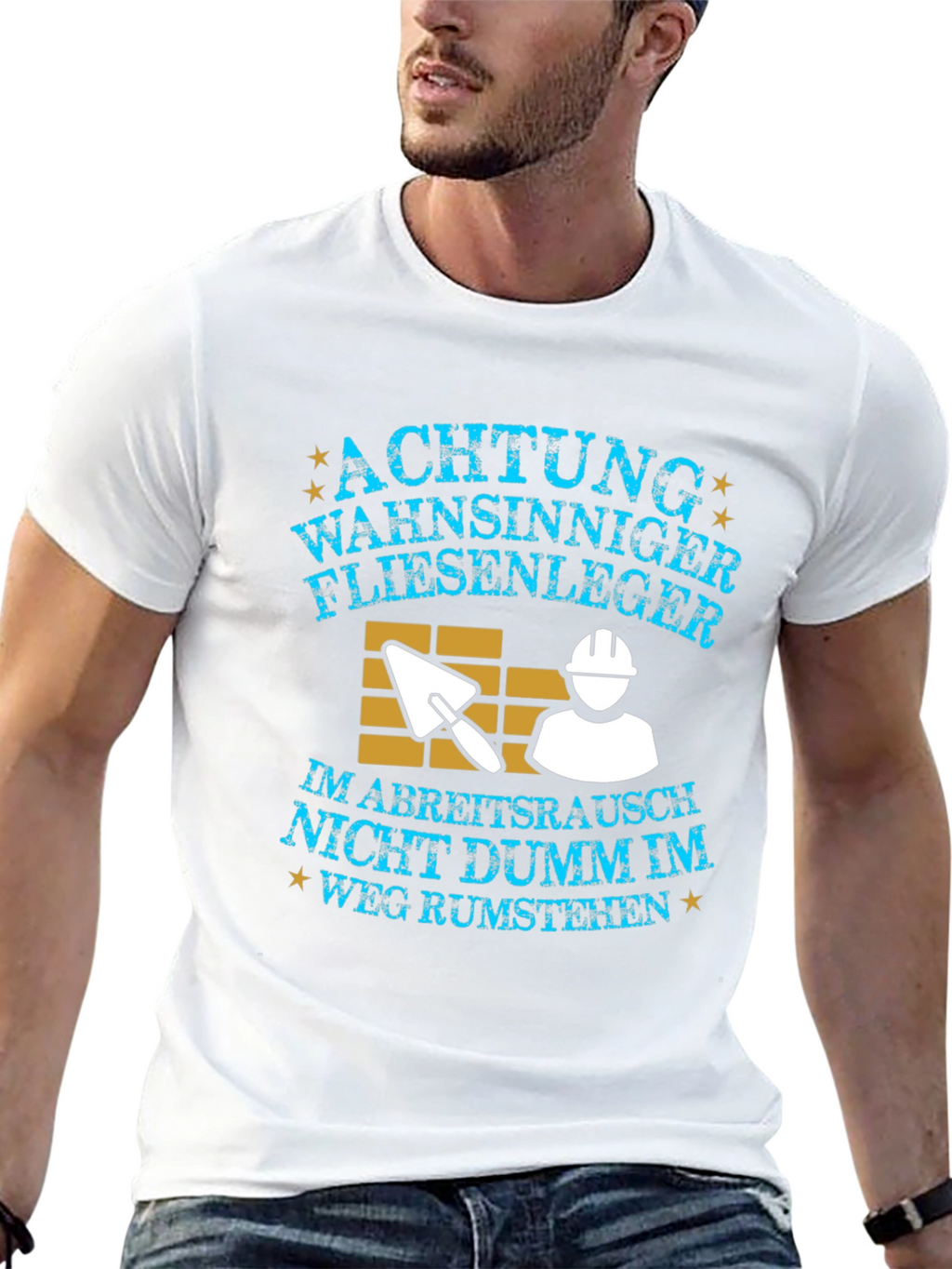 Funny German Tiler/Tile Setter T-Shirt