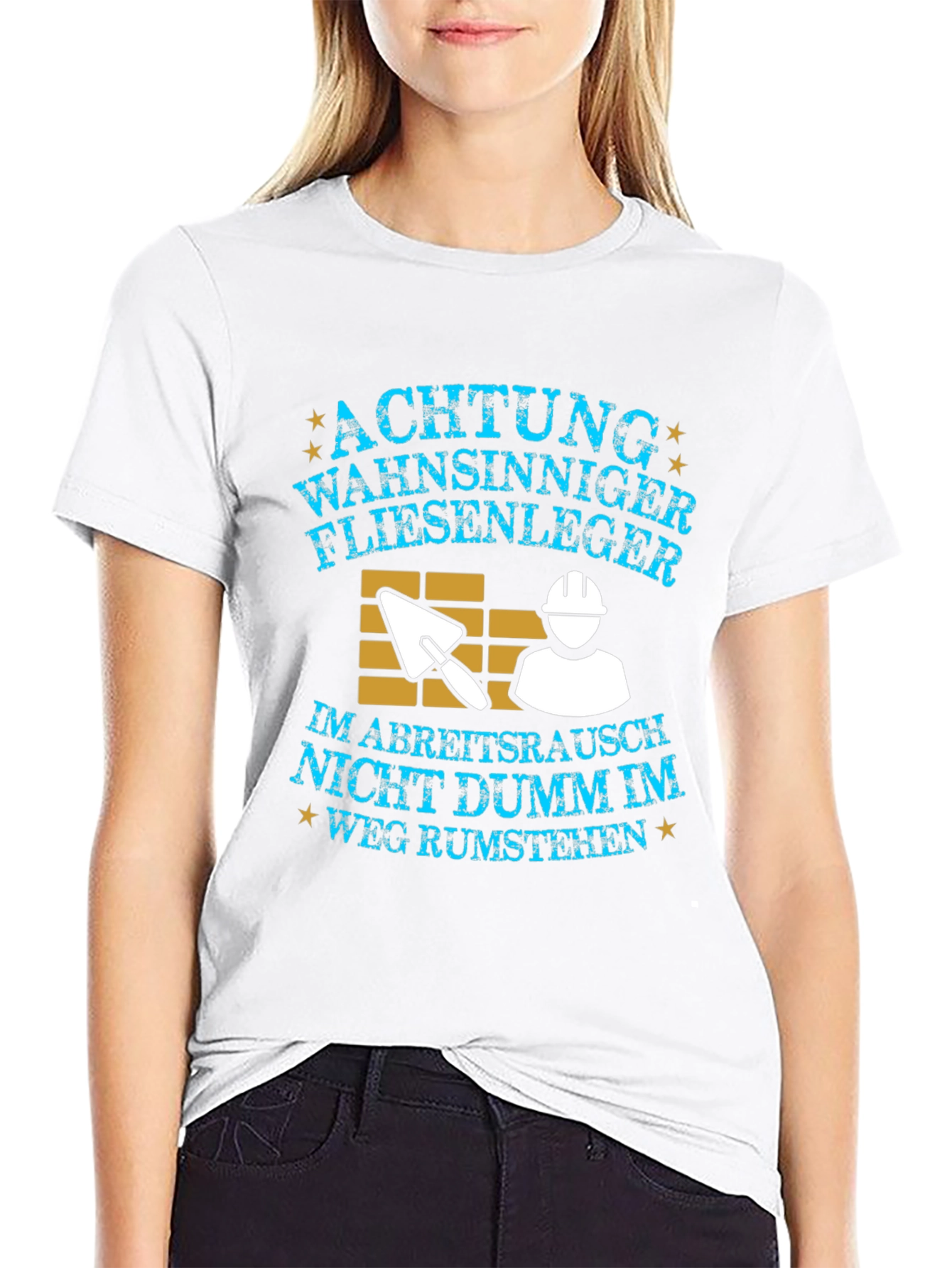 Funny German Tiler/Tile Setter T-Shirt