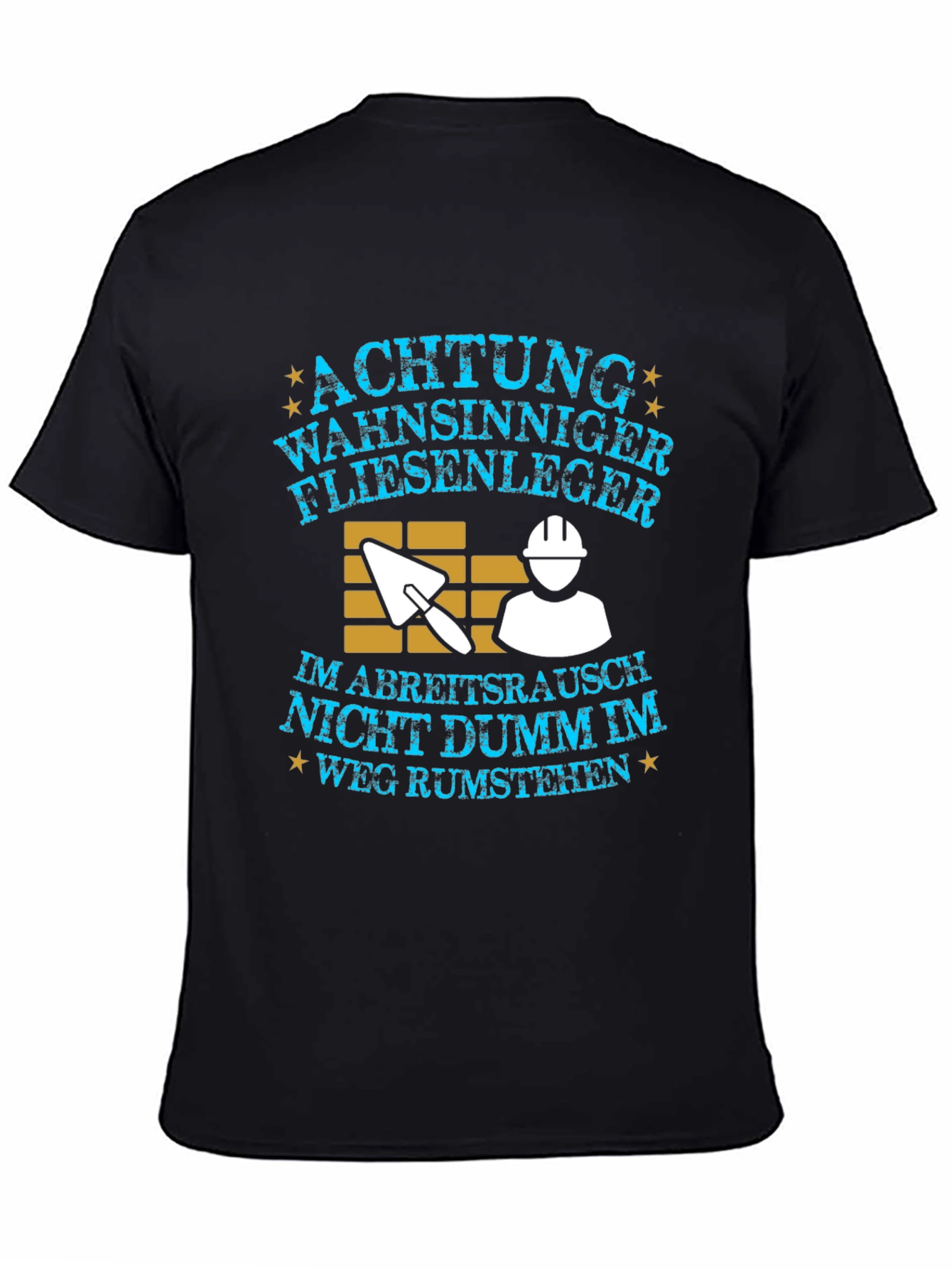 Funny German Tiler/Tile Setter T-Shirt