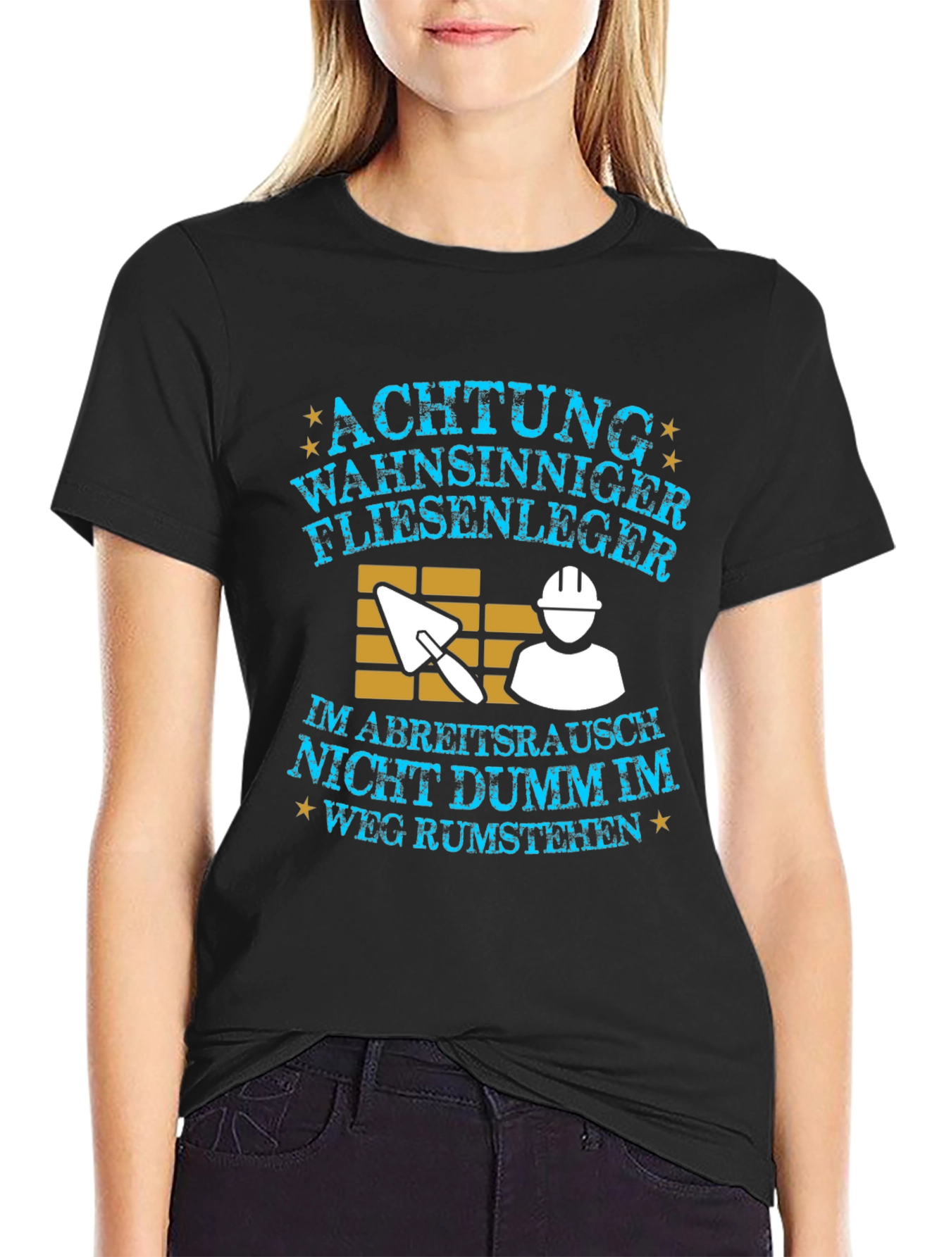 Funny German Tiler/Tile Setter T-Shirt