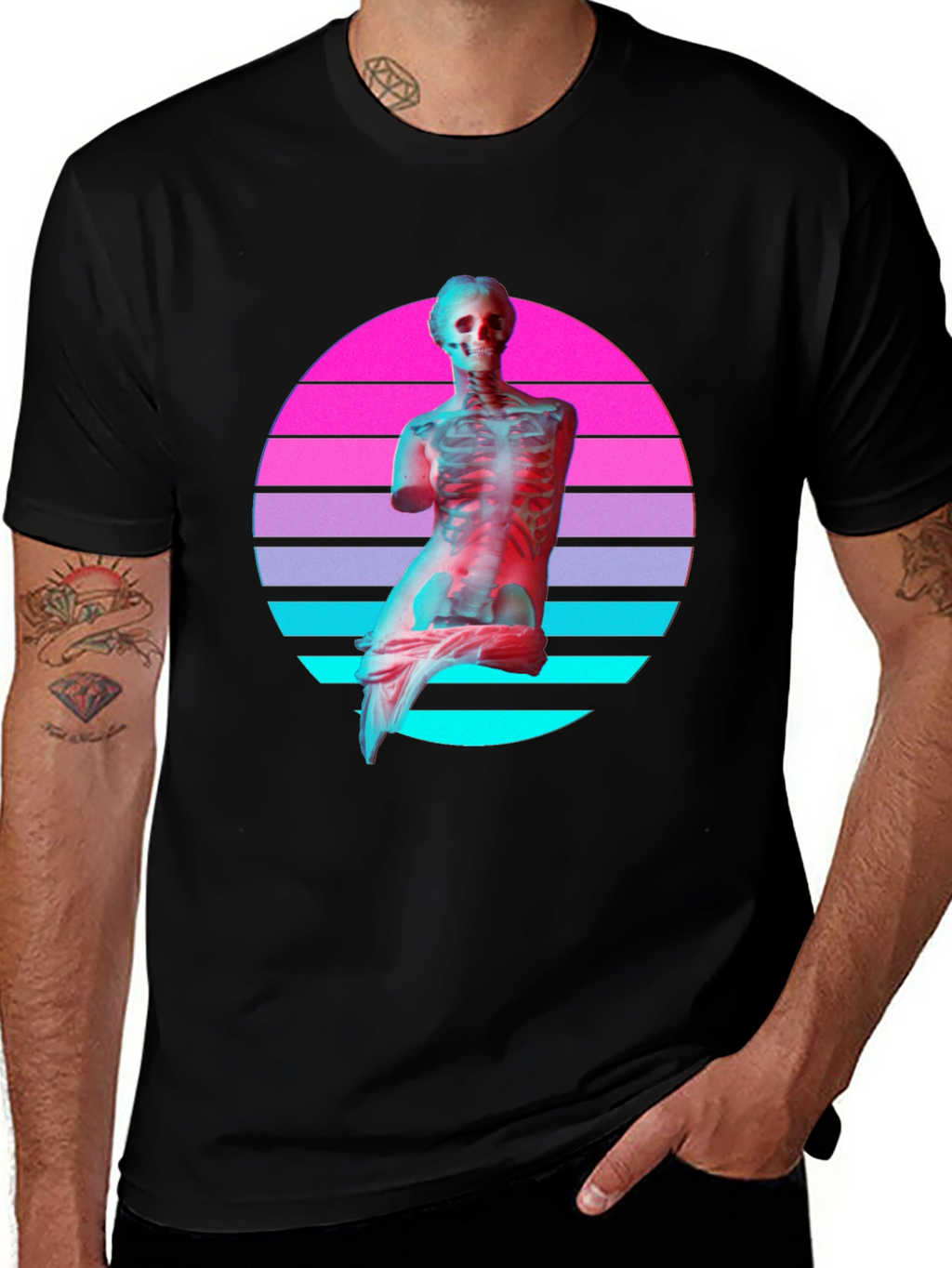 Retro Skeleton T-Shirt