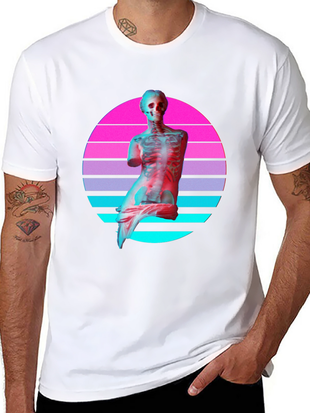 Retro Skeleton T-Shirt