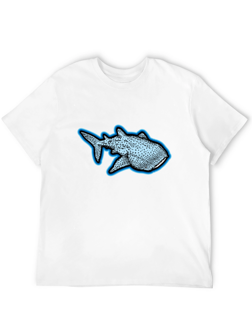 Whale Shark Graphic Tee - Black