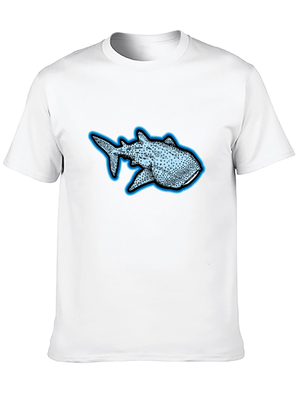 Whale Shark Graphic Tee - Black