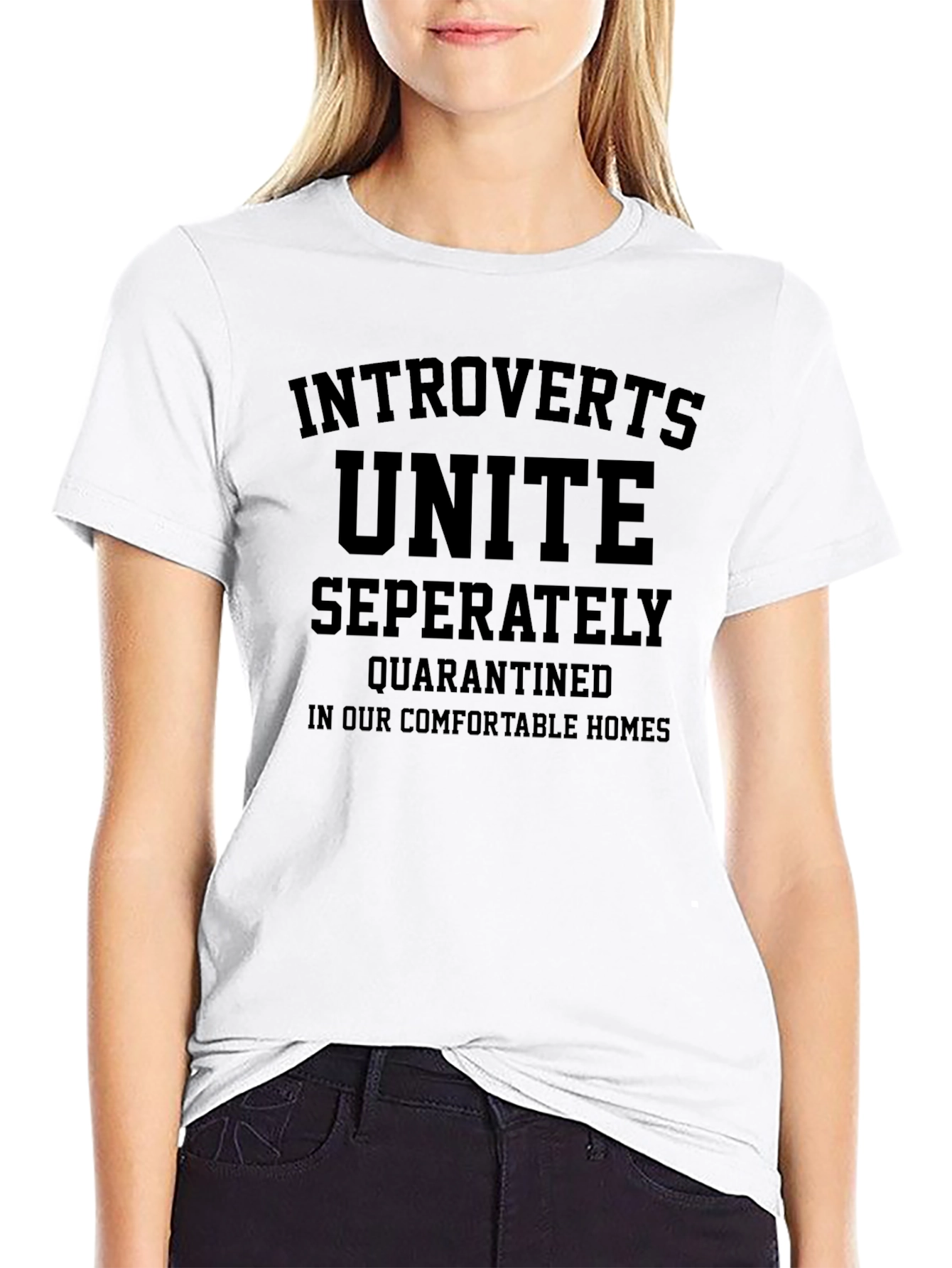 Introverts Unite Separately Quarantine T-Shirt