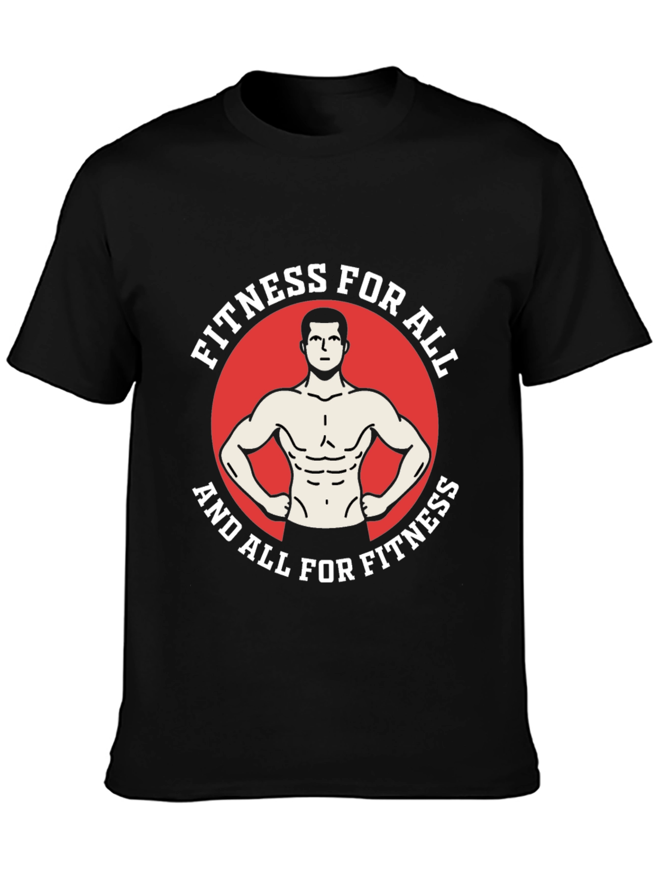 Fitness For All Graphic T-Shirt