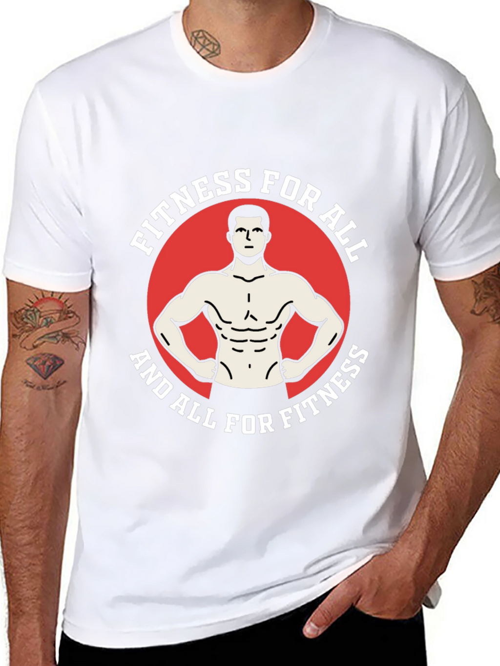 Fitness For All Graphic T-Shirt