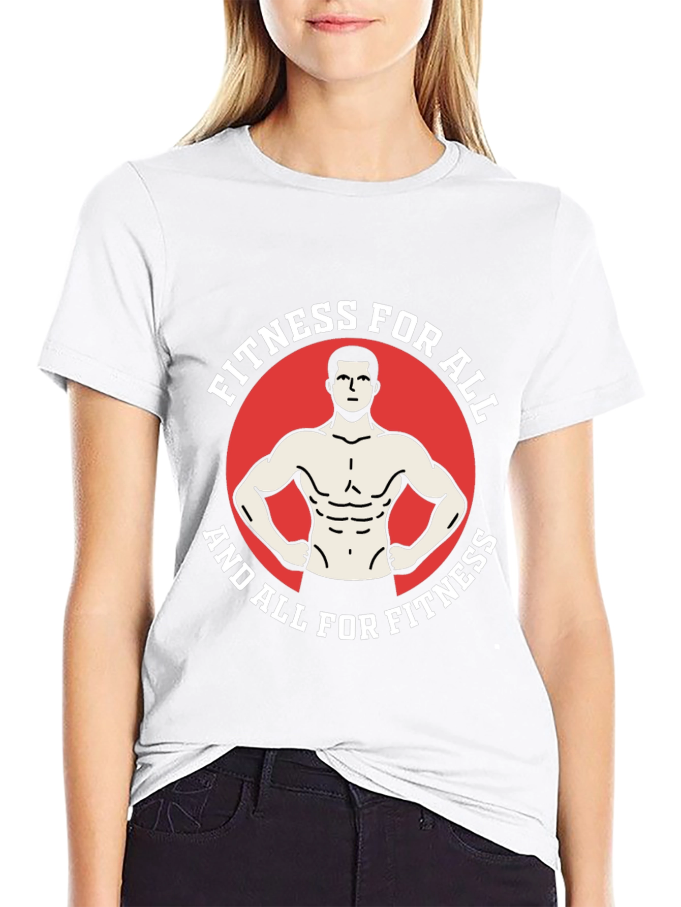Fitness For All Graphic T-Shirt