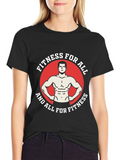 Fitness For All Graphic T-Shirt