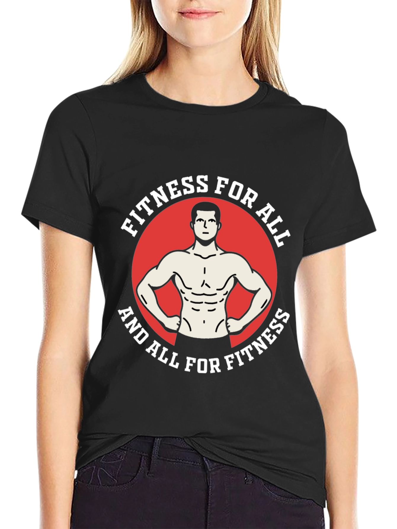 Fitness For All Graphic T-Shirt