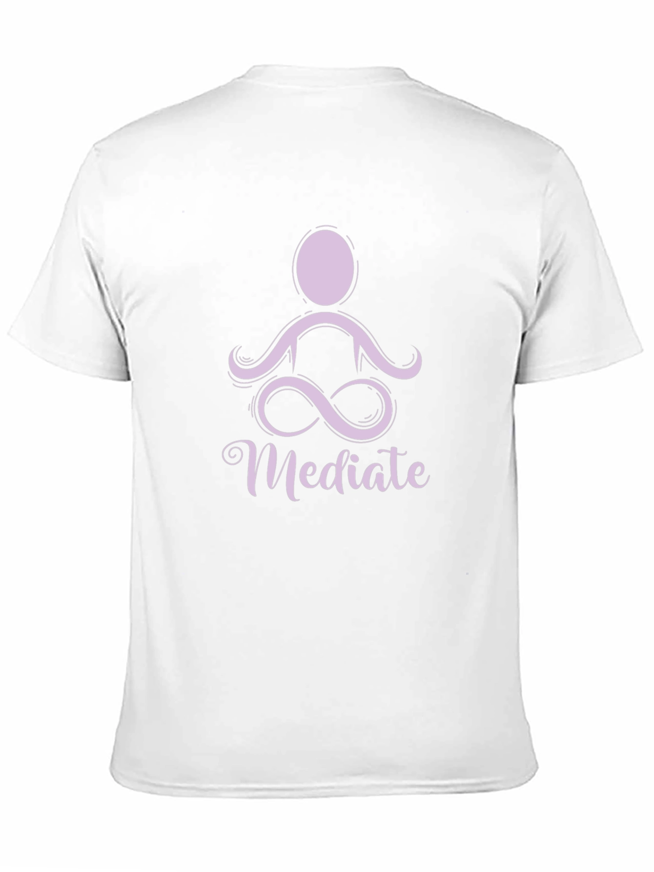 Meditate Graphic Tee - Black