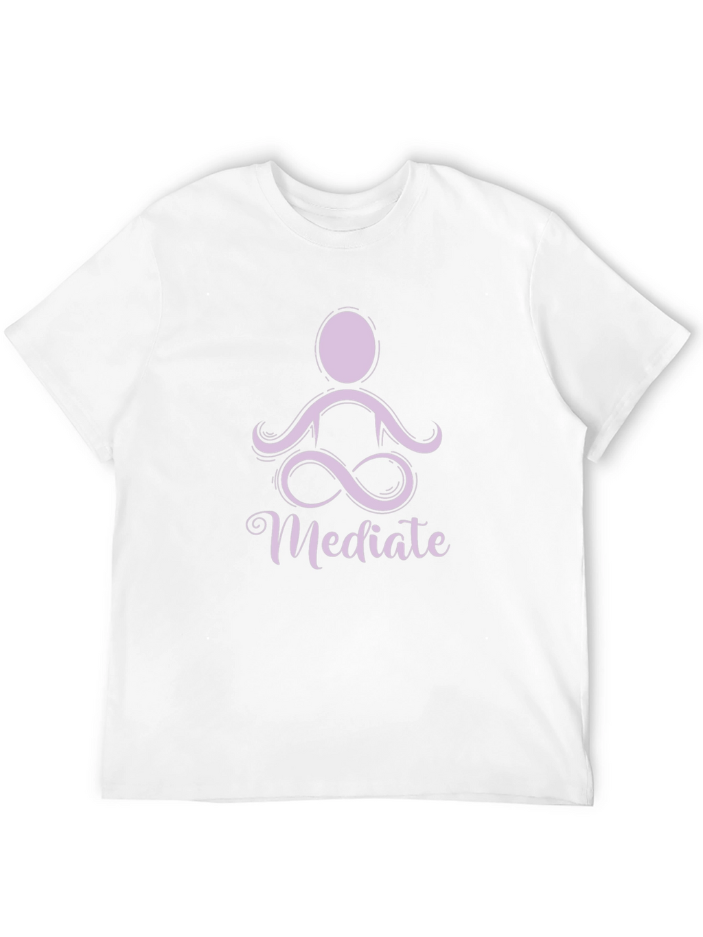 Meditate Graphic Tee - Black