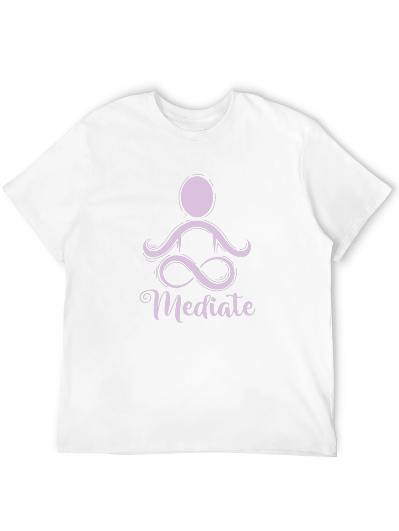 Meditate Graphic Tee - Black
