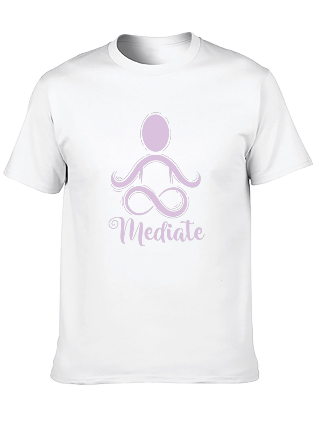 Meditate Graphic Tee - Black