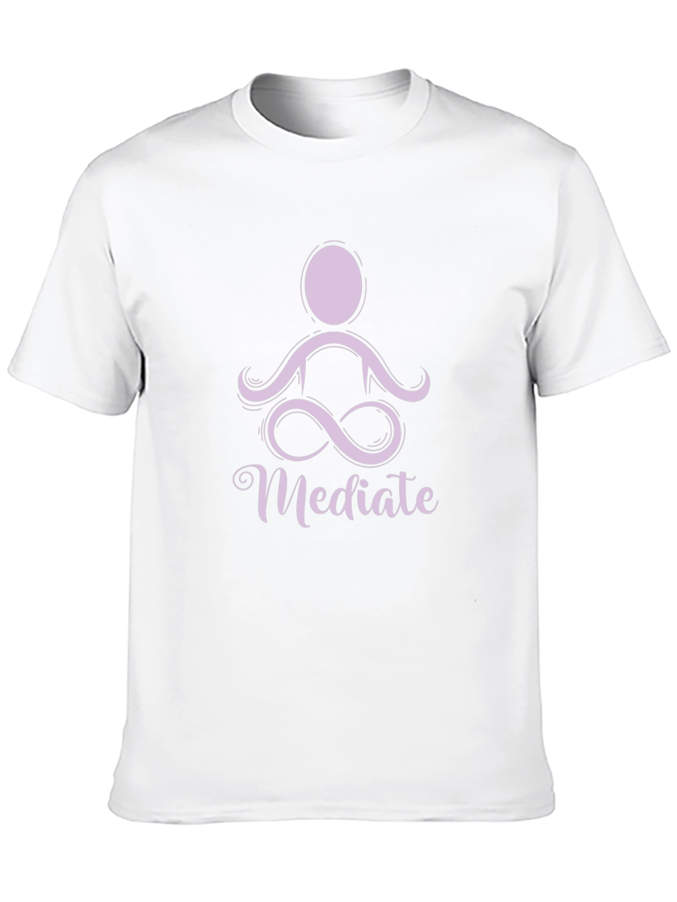 Meditate Graphic Tee - Black