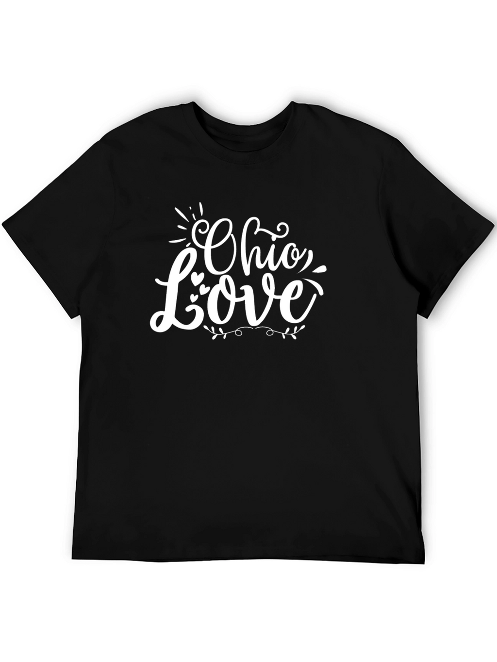 Ohio Love Graphic Tee - Black