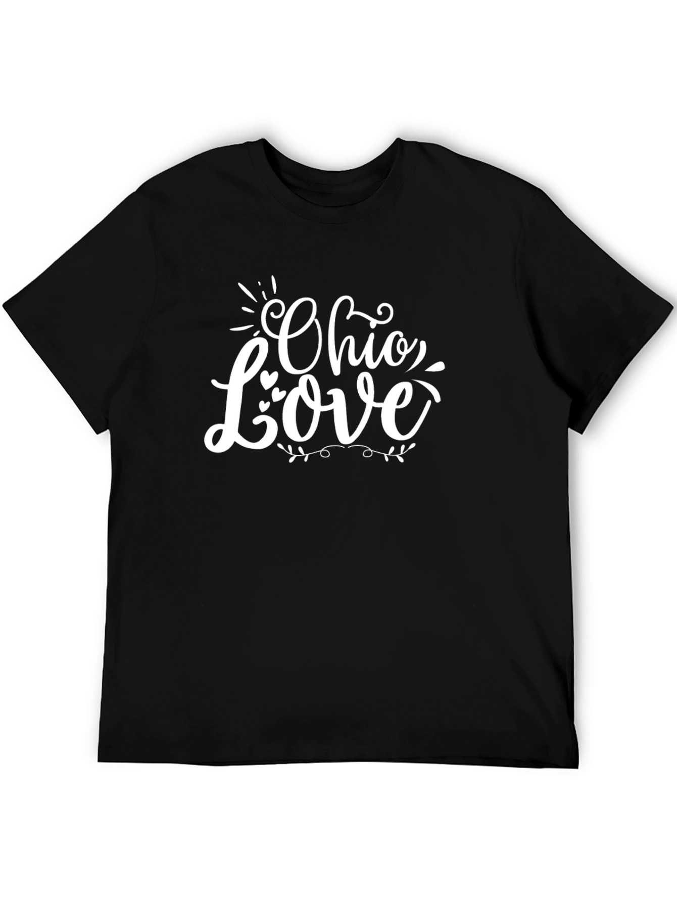 Ohio Love Graphic Tee - Black