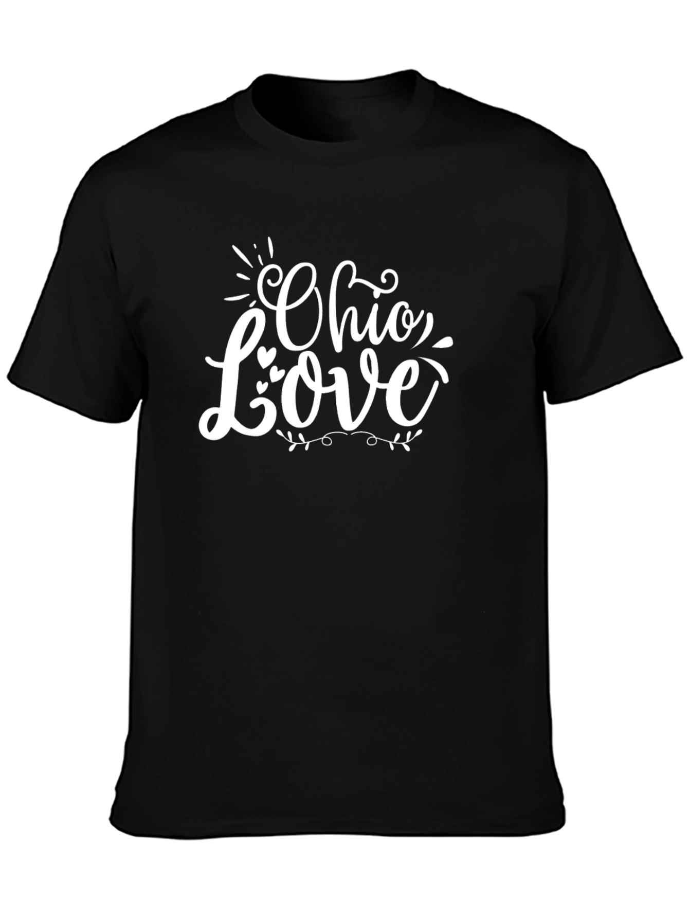 Ohio Love Graphic Tee - Black