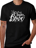 Ohio Love Graphic Tee - Black