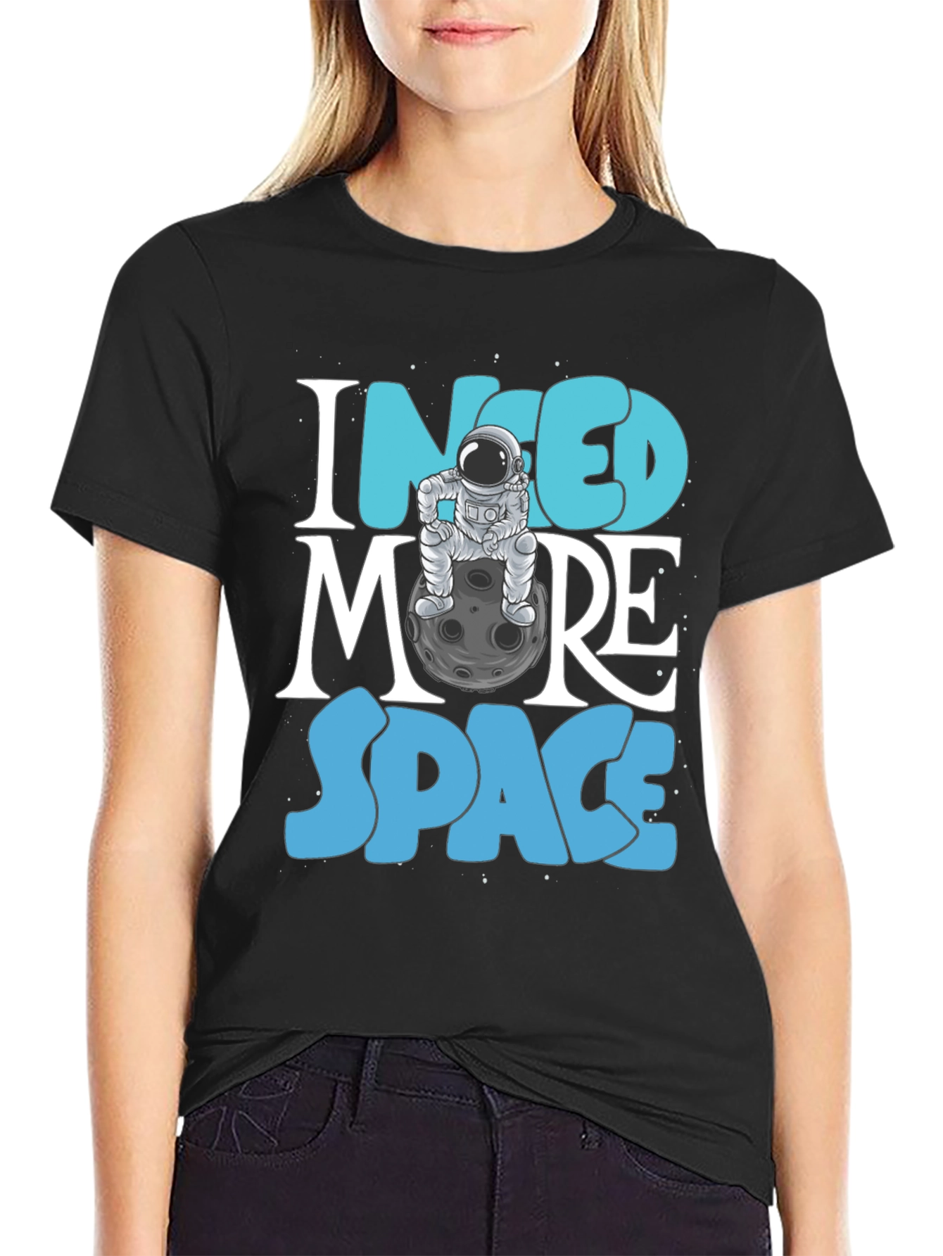 I Need More Space T-Shirt - Astronaut Graphic Tee