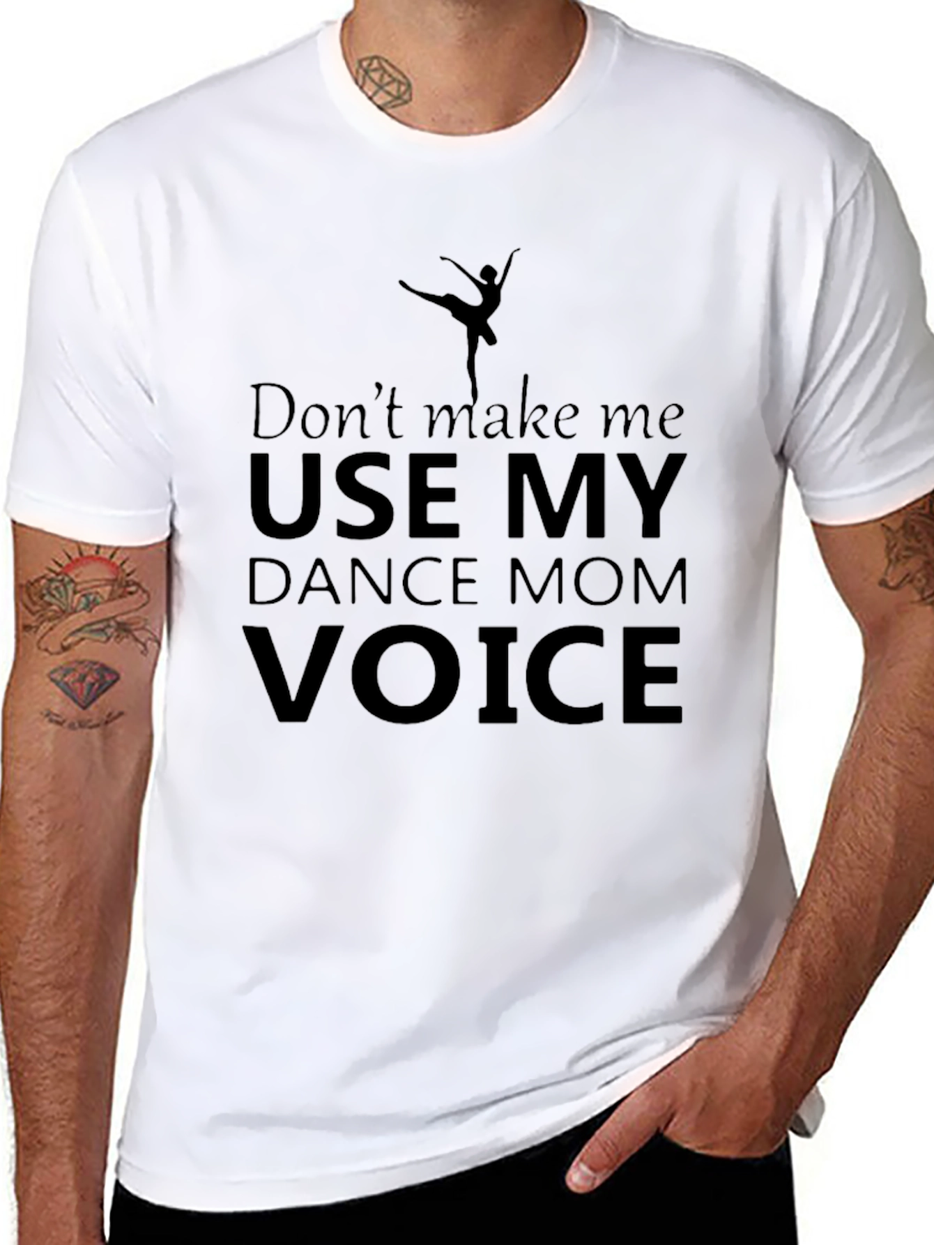 Dance Mom Voice T-Shirt - Funny Ballet Gift