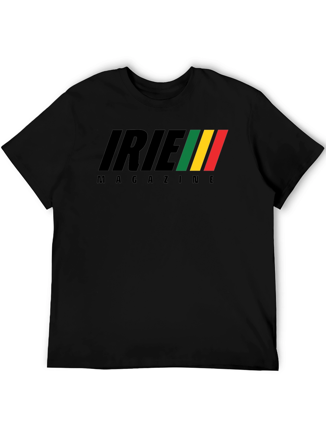 Irie Magazine Black Graphic T-Shirt