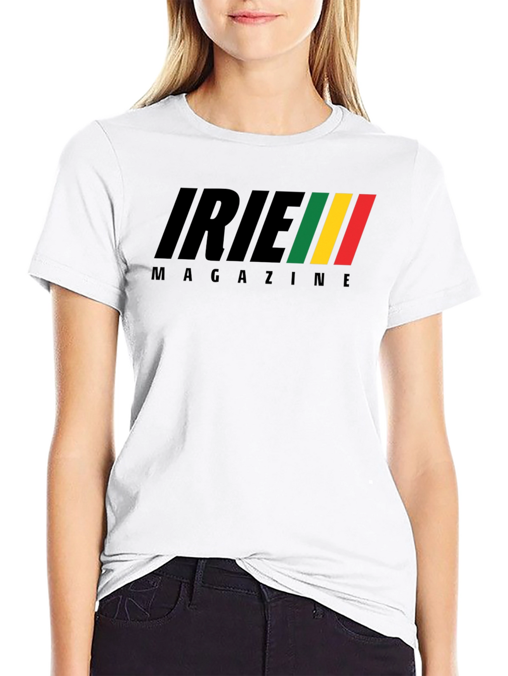 Irie Magazine Black Graphic T-Shirt
