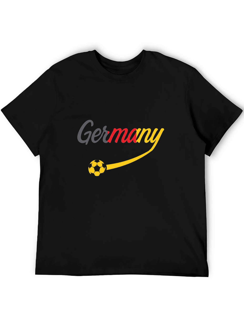 Germany Soccer Ball Graphic T-Shirt