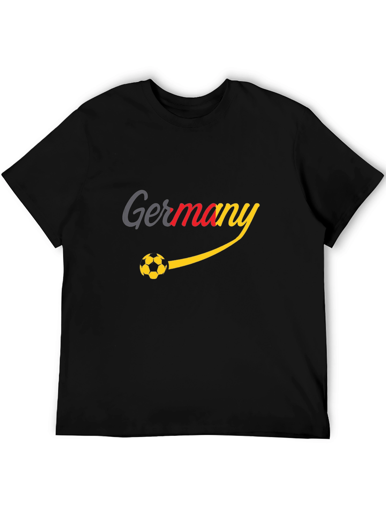 Germany Soccer Ball Graphic T-Shirt