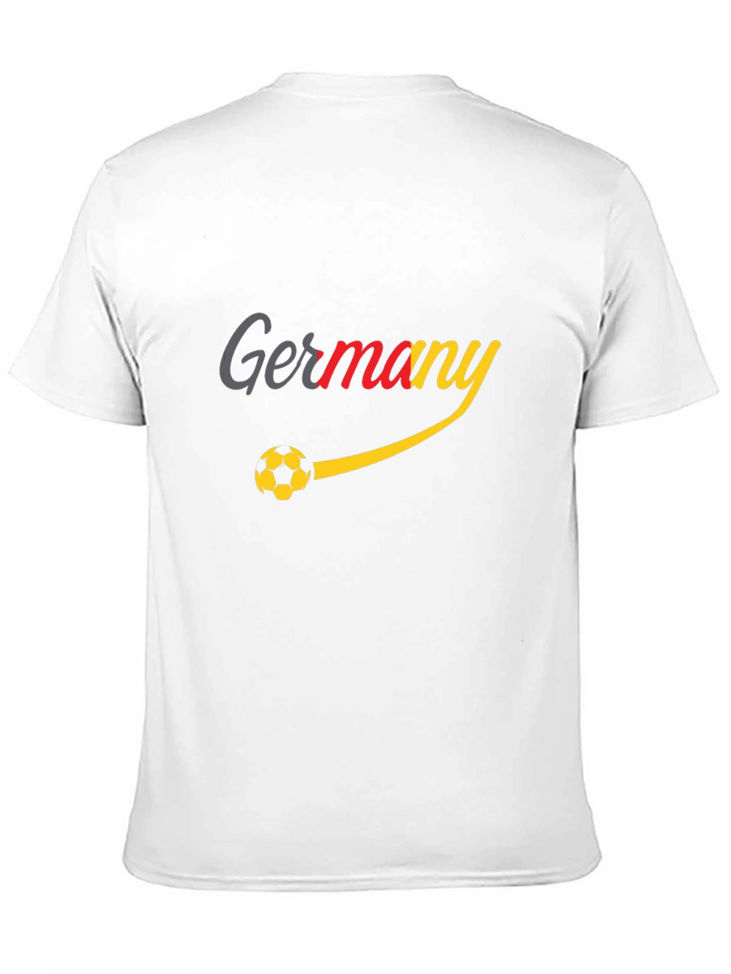 Germany Soccer Ball Graphic T-Shirt