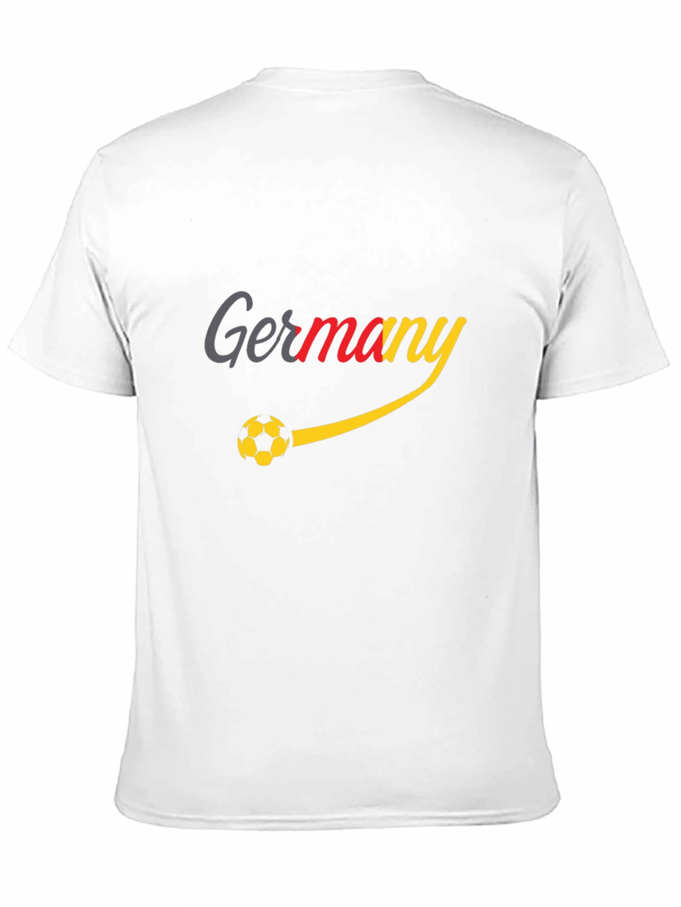 Germany Soccer Ball Graphic T-Shirt