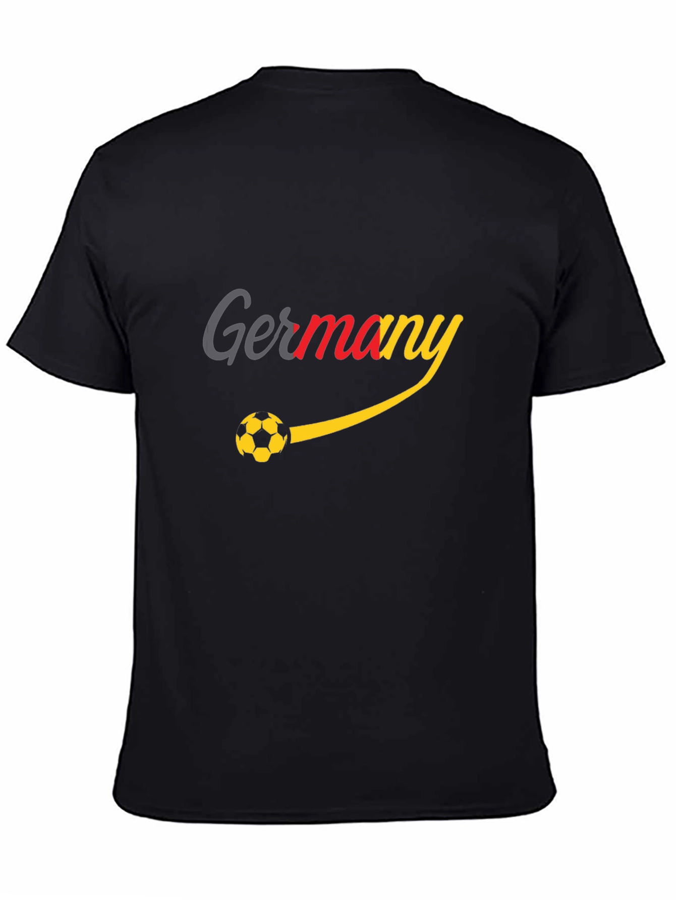 Germany Soccer Ball Graphic T-Shirt