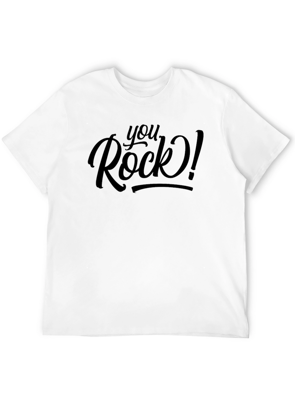 You Rock! Graphic Tee - Trendy Comfort
