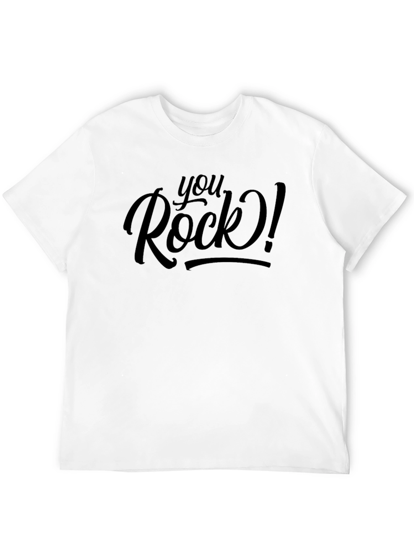 You Rock! Graphic Tee - Trendy Comfort
