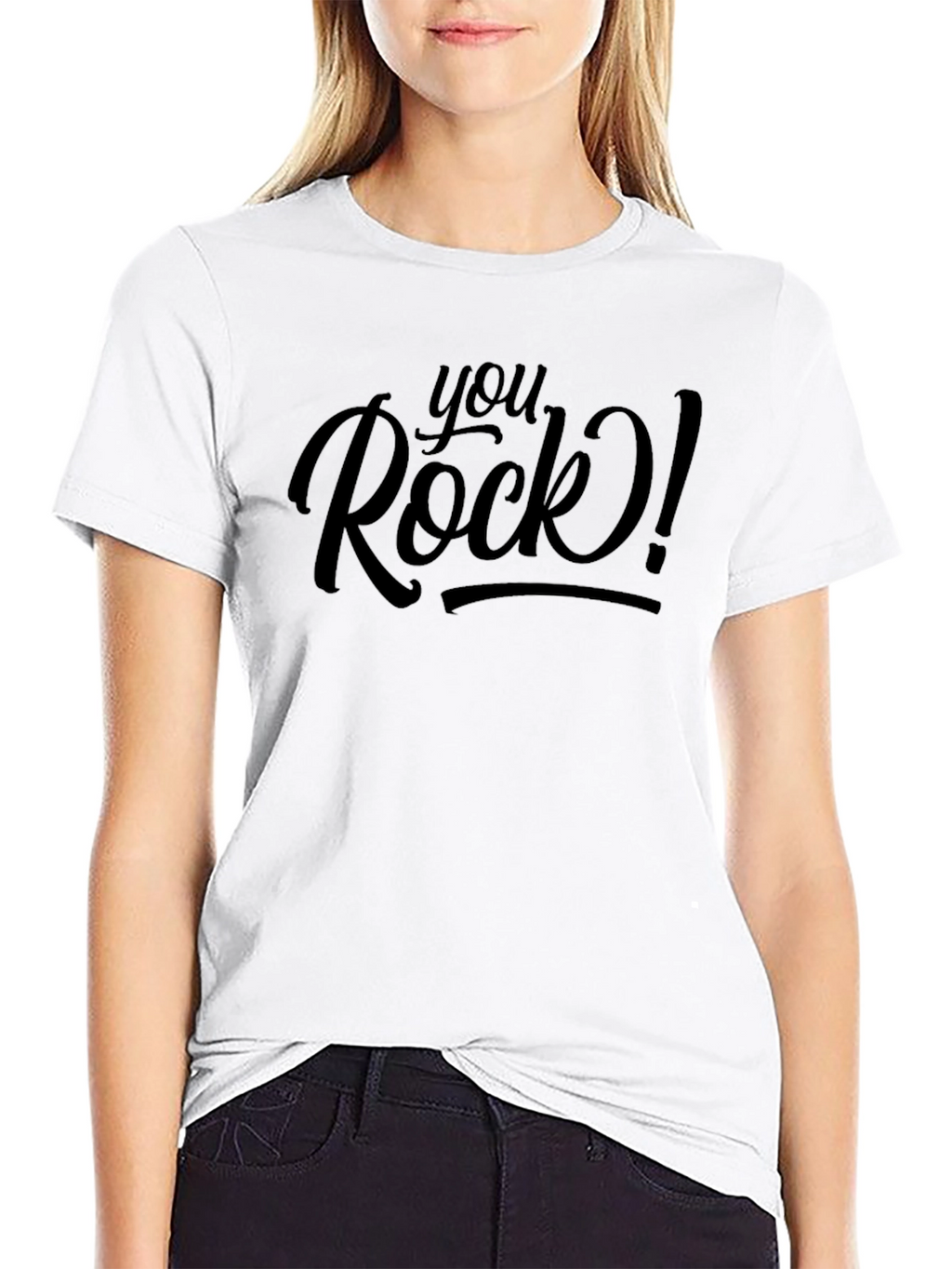 You Rock! Graphic Tee - Trendy Comfort
