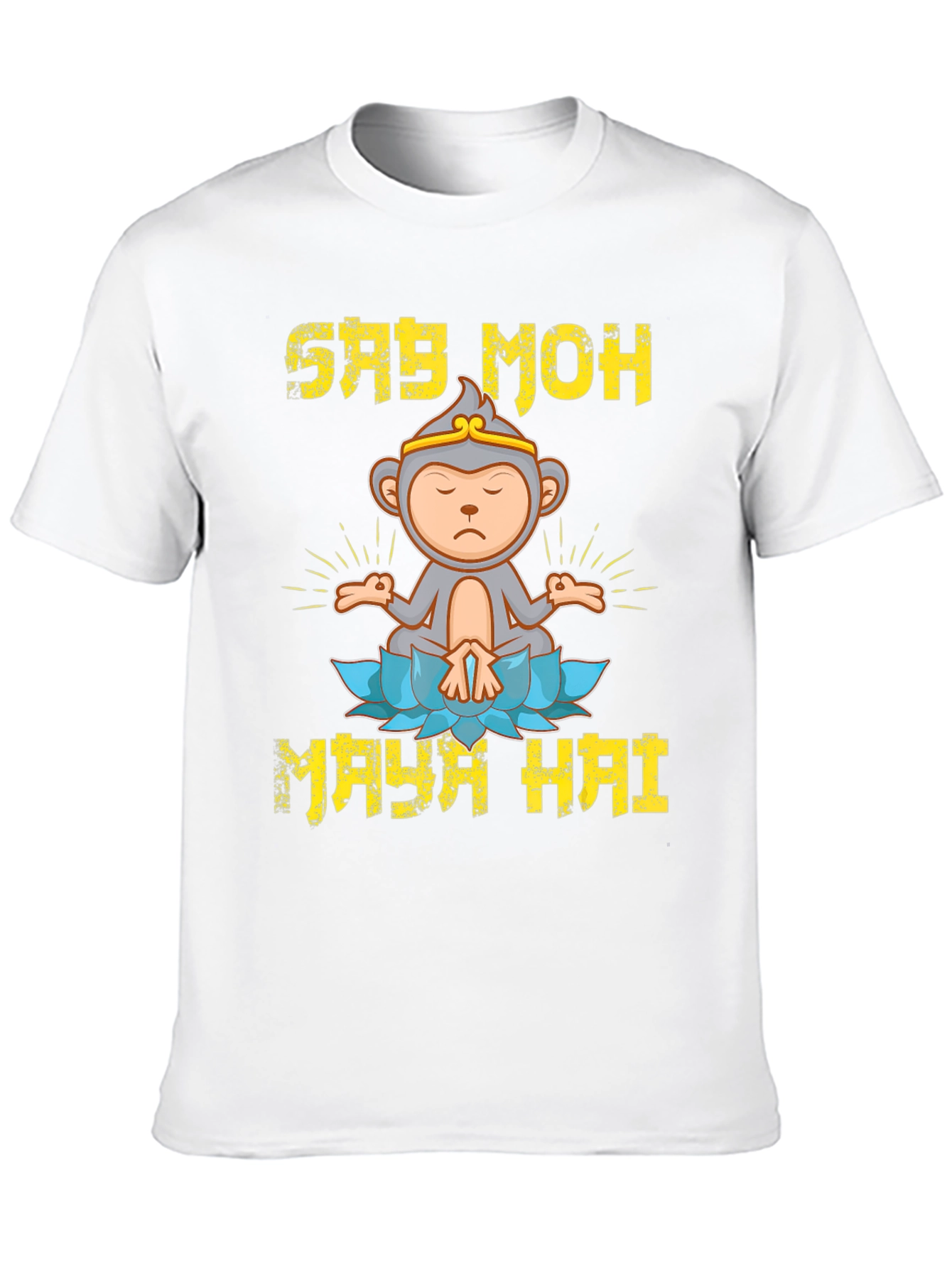 Say Moh Maya Hai Monkey T-Shirt