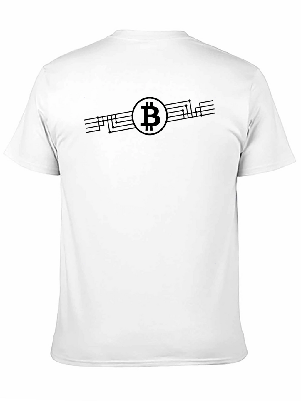 Bitcoin Black T-Shirt - Crypto Fashion