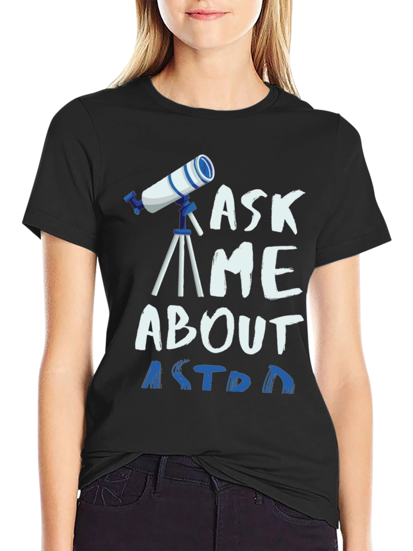 Ask Me About Astronomy Graphic T-Shirt