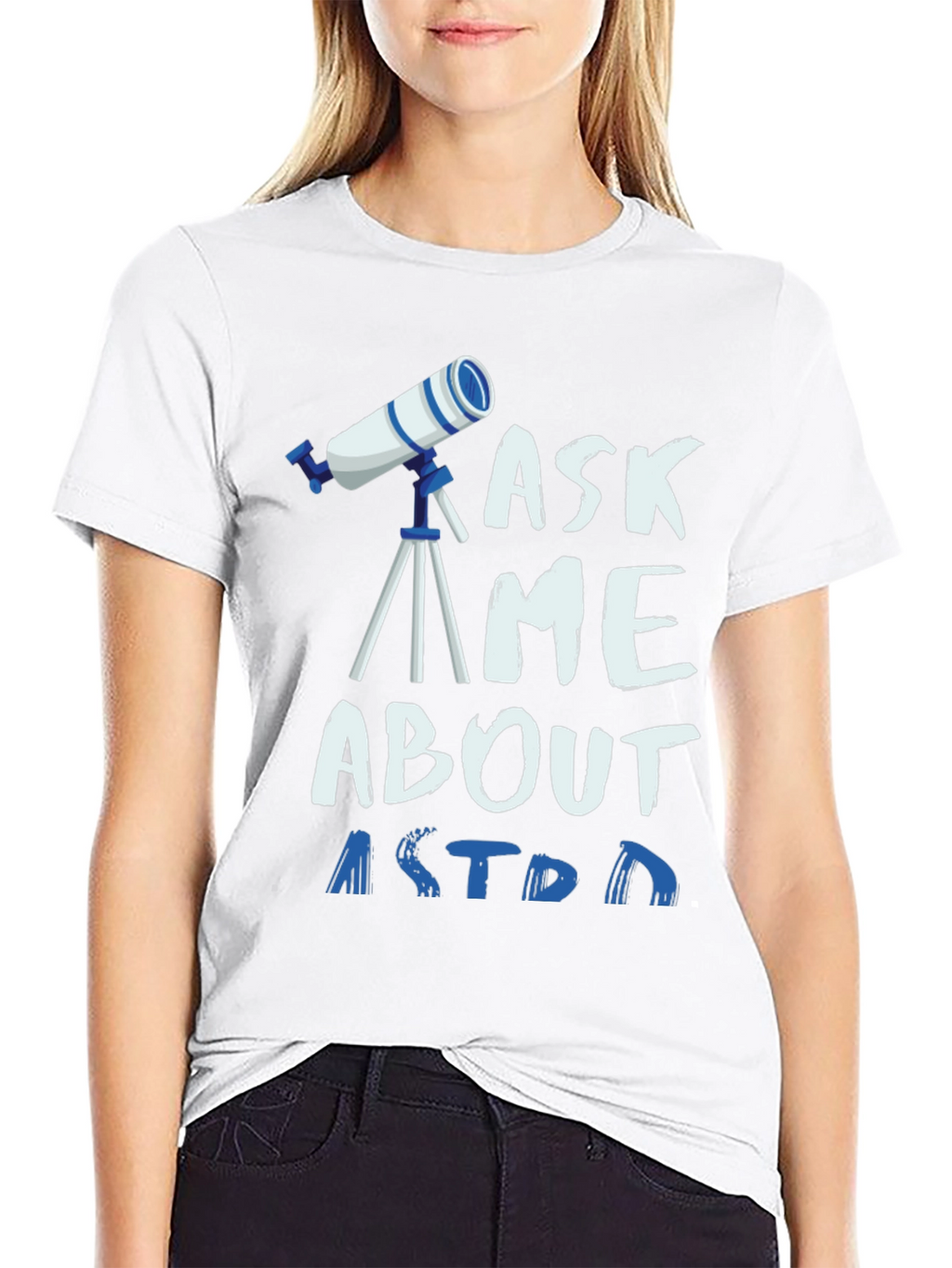 Ask Me About Astronomy Graphic T-Shirt